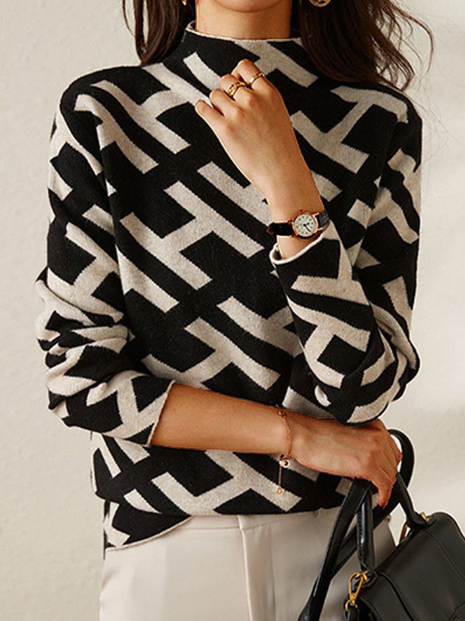 Georgia | Elegant Roll Neck Jumper
