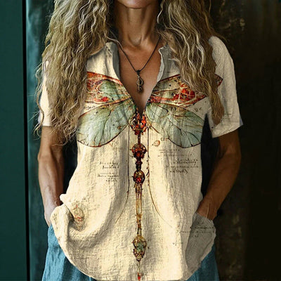 Elise | Vintage Casual Blouse