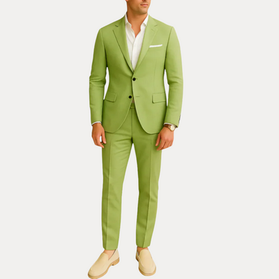 Julian | Men’s Lightweight Linen-Blend Suit