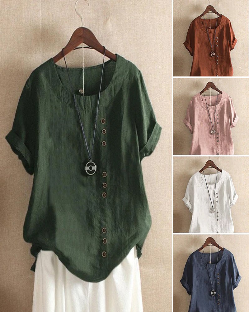 Miranda | Vintage Blouse + Free necklace