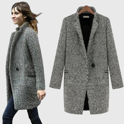 Diana | Timeless Long Coat + (Free Beanie)