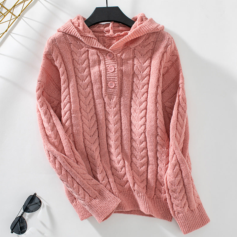 Bellini Cable Knit Hoodie