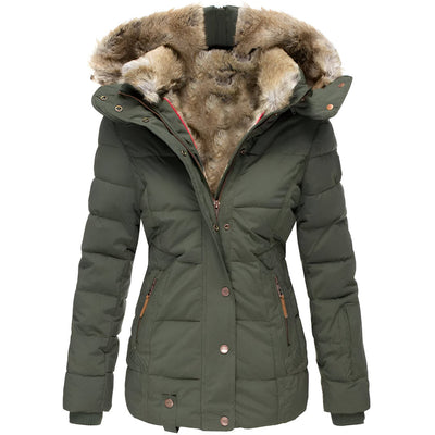 Elise | Slim-Fit Hooded Puffer Jacket