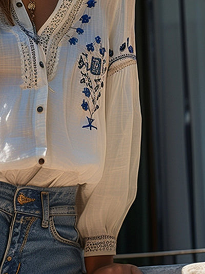 Bohemian Vintage Blouse