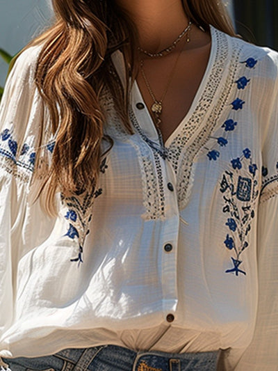 Bohemian Vintage Blouse