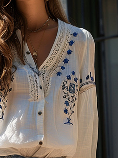 Bohemian Vintage Blouse