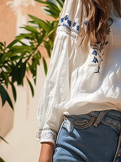 Bohemian Vintage Blouse