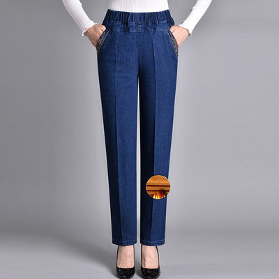 Bellini® | Women's jeans with side pockets and elastic waist