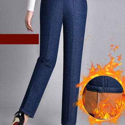 Bellini® | Women's jeans with side pockets and elastic waist
