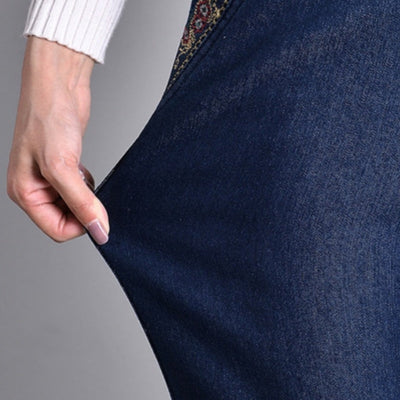 Bellini® | Women's jeans with side pockets and elastic waist