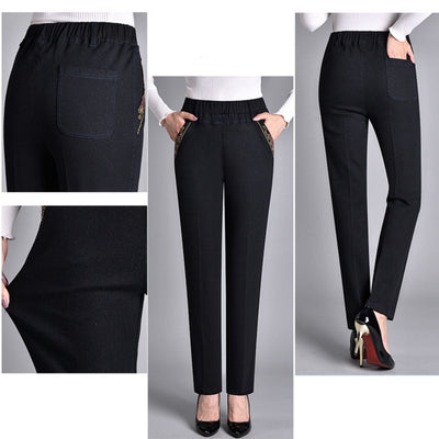 Bellini® | Women's jeans with side pockets and elastic waist