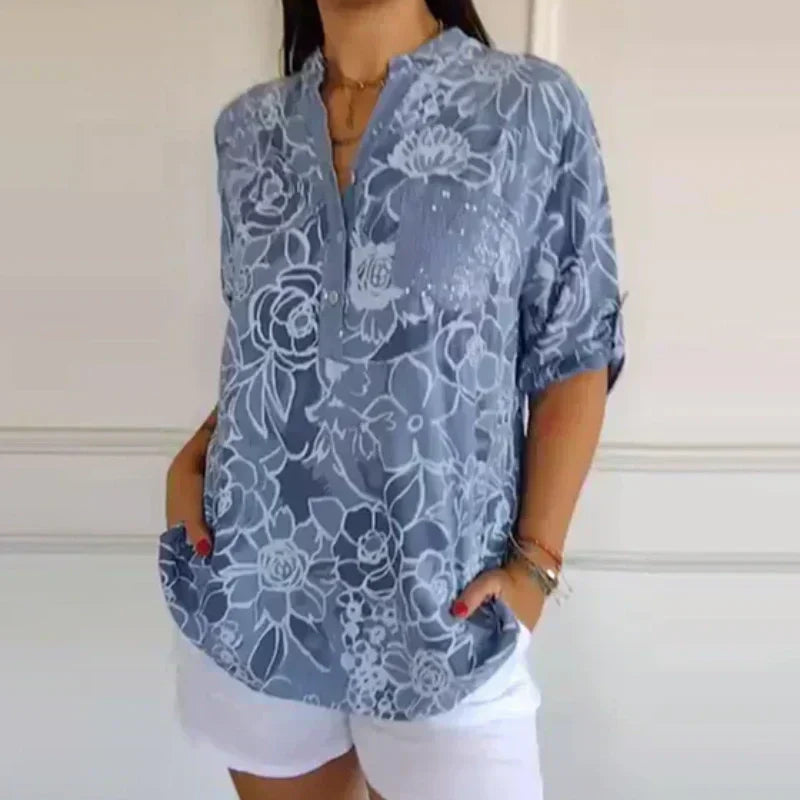 Bellini - Floral Print Blouse