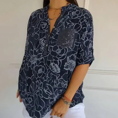 Bellini - Floral Print Blouse