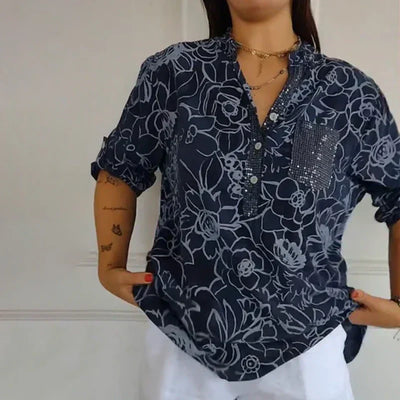 Bellini - Floral Print Blouse